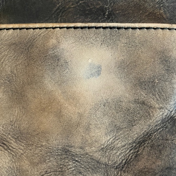 Patricia Nash Granada Woven Brown Leather Crossbody Preowned with flaws - Picture 9 of 10